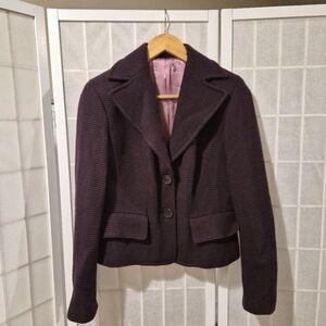 Vintage Wool Purple Jacket Sz XS